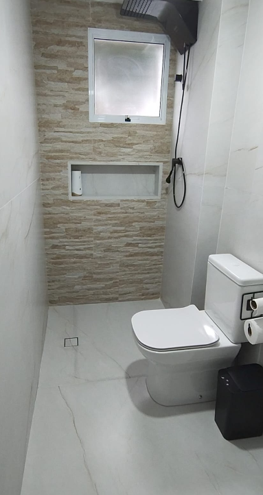 Banheiro em porcelanato